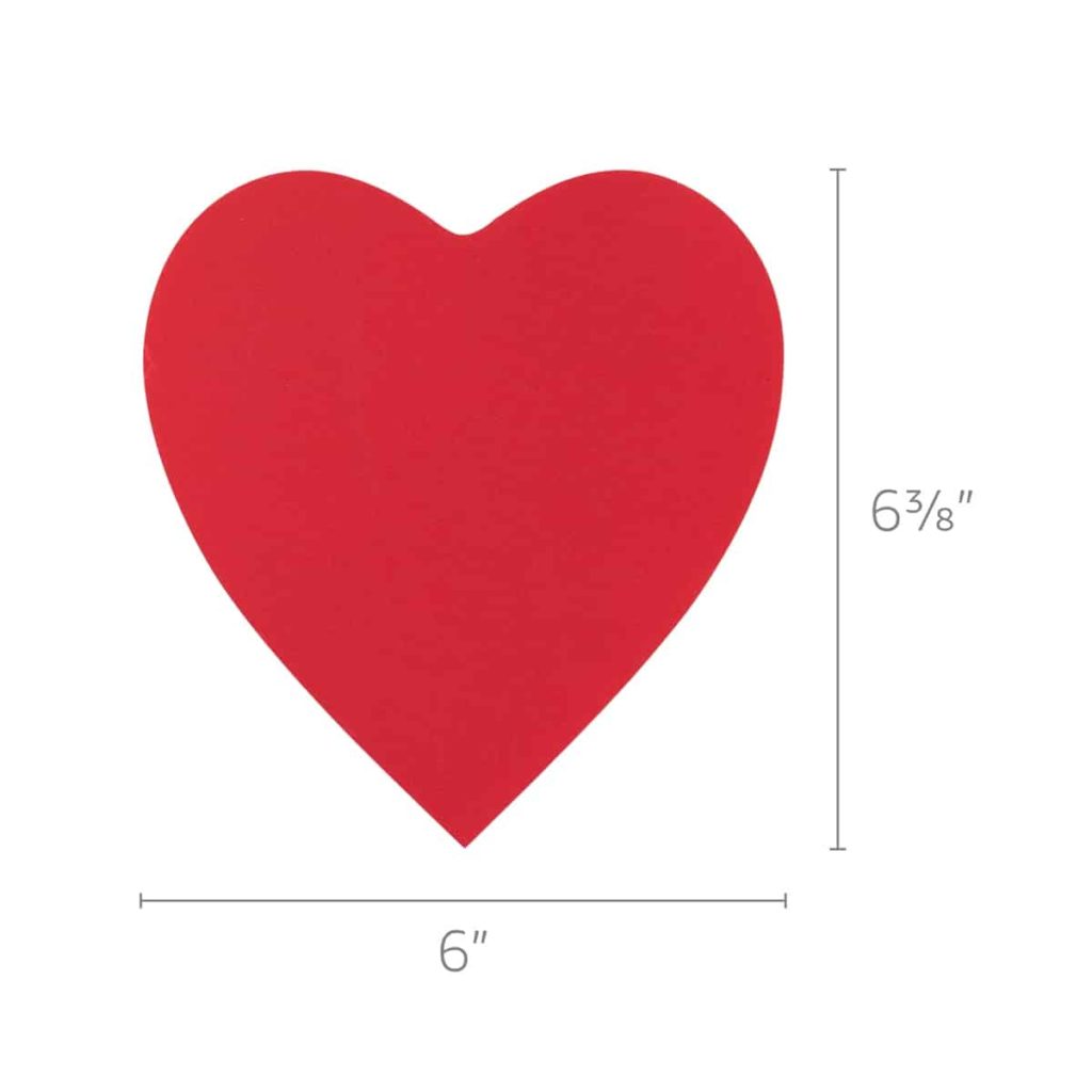 Heart Shape Cut-Outs, Paper Hearts